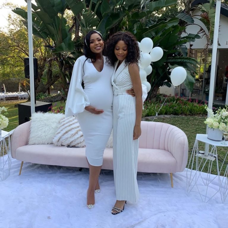 Linda Mtoba’s all-white themed Baby shower was Magical #Babybeanbabyshower