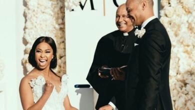 Minnie Dlamini and Quinton Jones