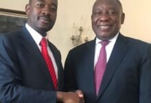 Chamisa and Ramaphosa