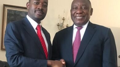Chamisa and Ramaphosa