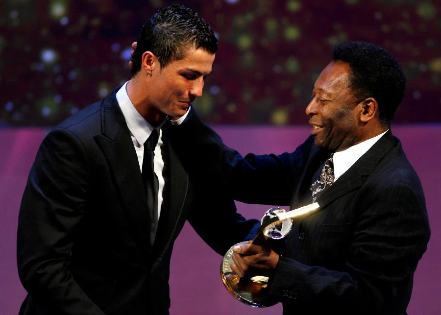 Ronaldo and Pele