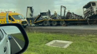Truck accident