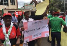 Teachers strike
