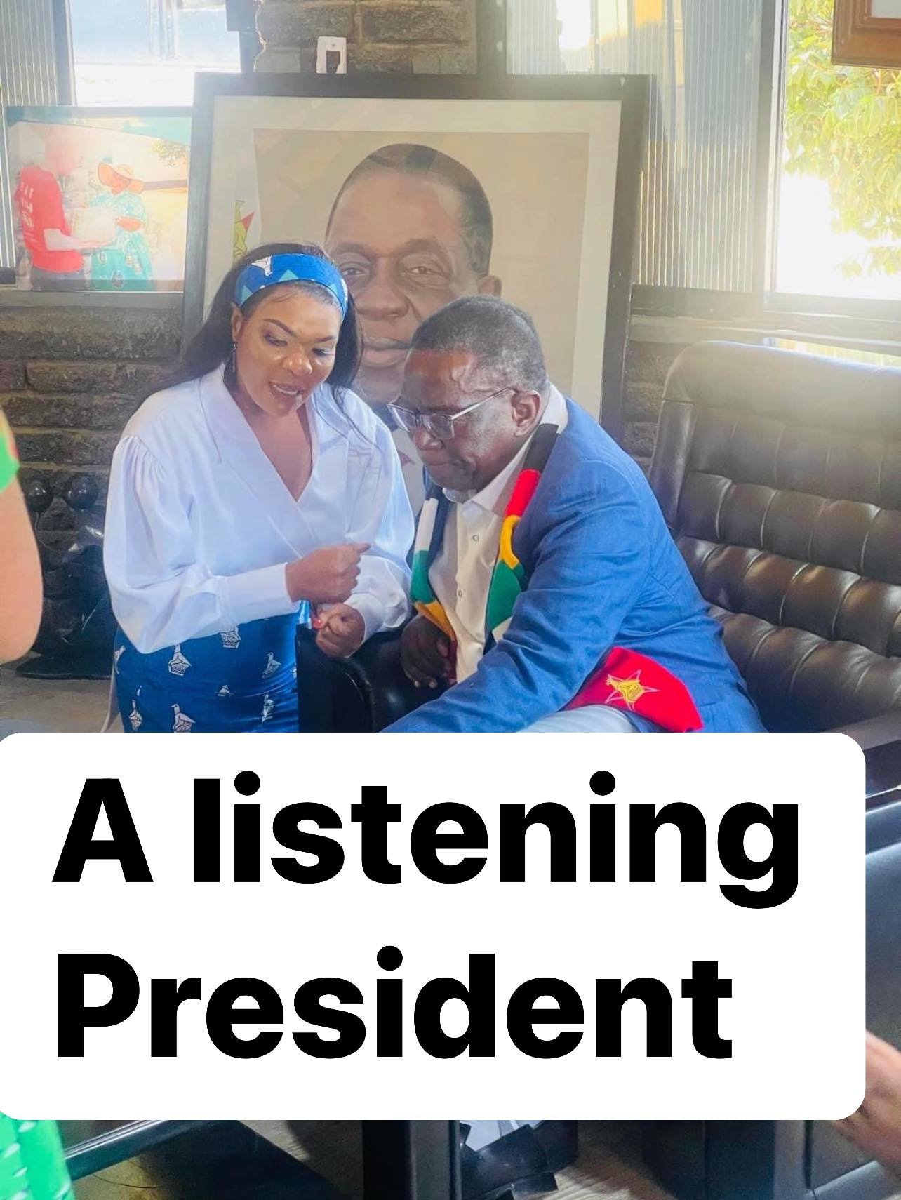 Mai Tt and President ED Mnangagwa