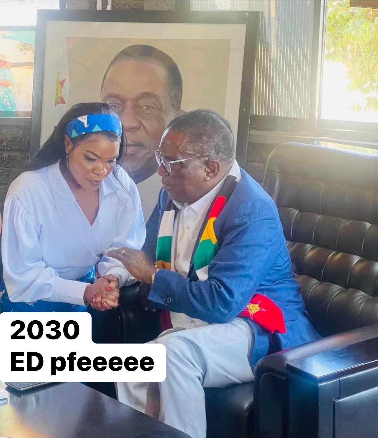 Mai Tt and President ED Mnangagwa