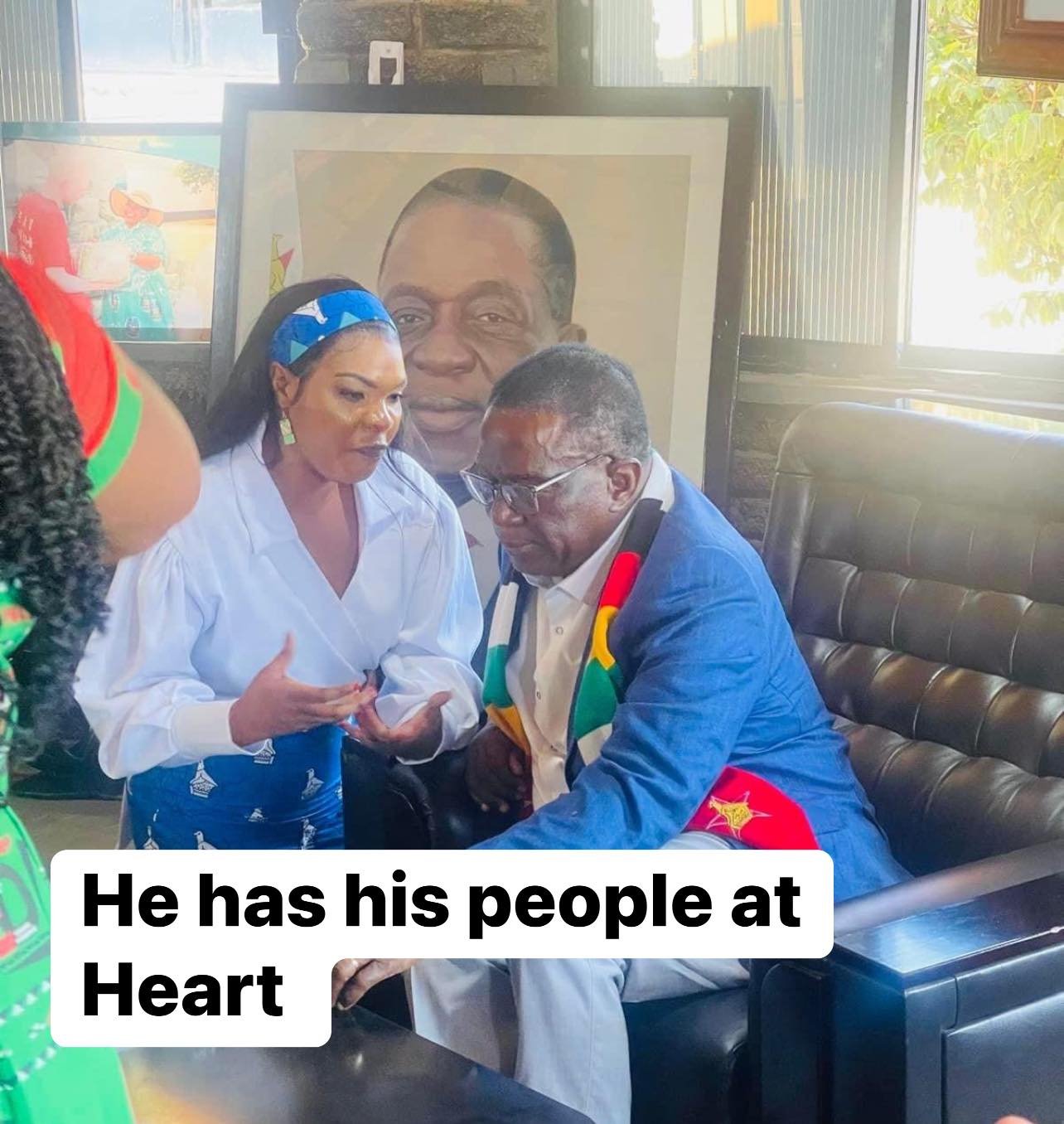 Mai Tt and President ED Mnangagwa
