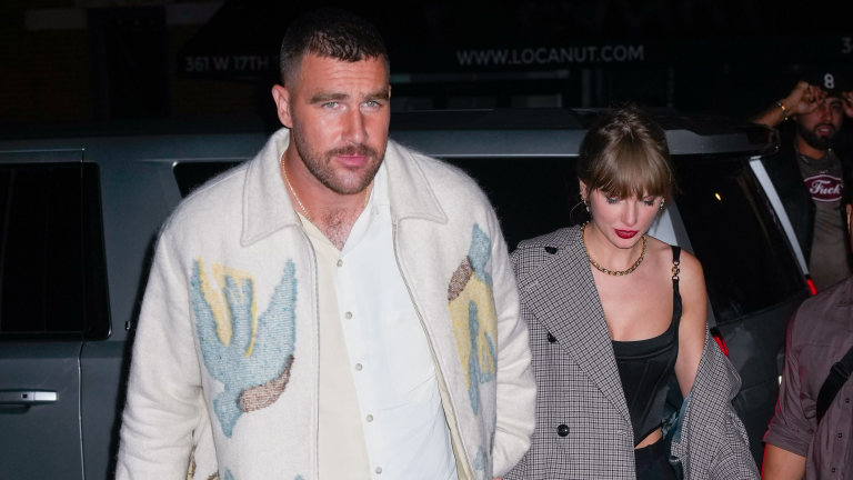 Taylor Swift and Travis Kelce