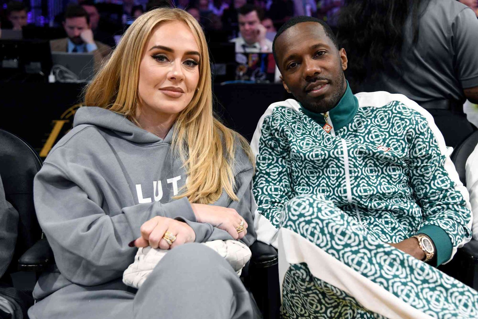 Adele and Rich Paul