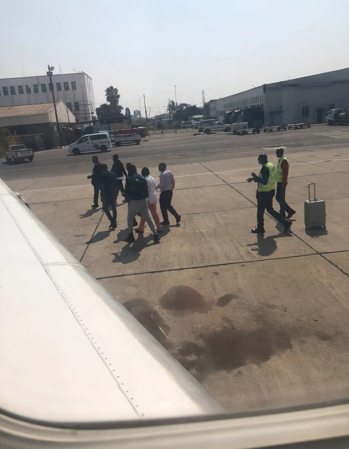 Airport arrest