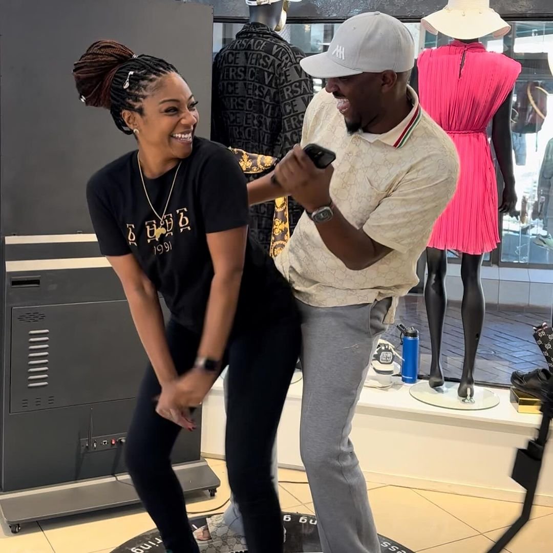 Zimbabwean gospel rapper Mudiwa Hood teams up with Tiffany Haddish for exciting new project 1 Mudiwa and Tiffany2