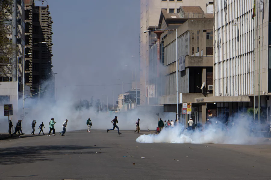 Zim protests