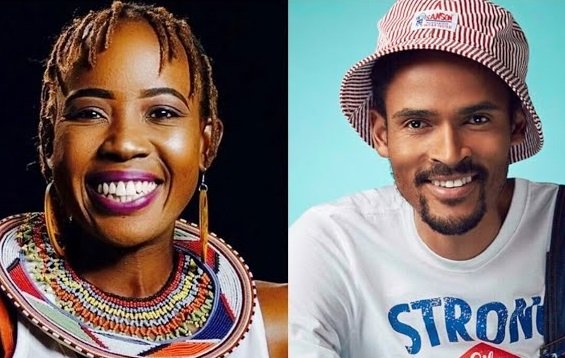 Eric Macheru and Ntsiki Mazwai