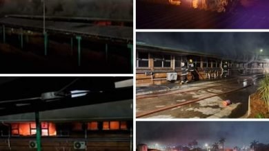 Fire at Clairwood Hospital