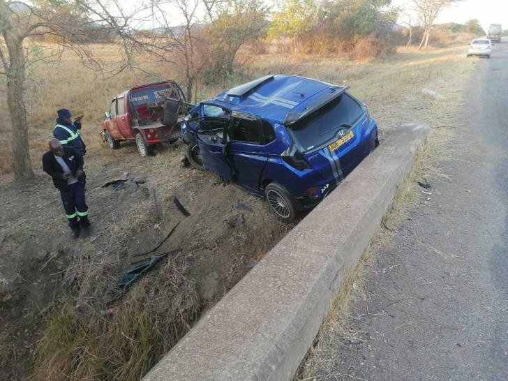 Honda Fit accident