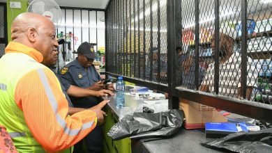 Police arrest 36 foreign nationals after several raids at stores across Durban