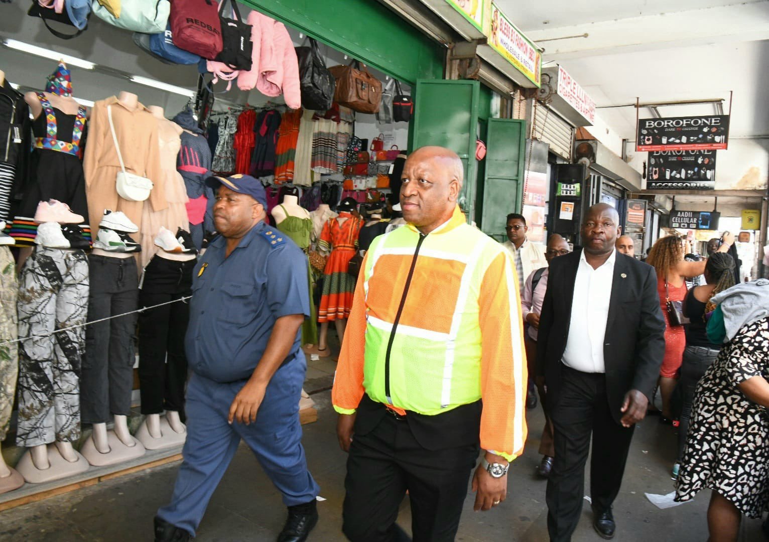 Police arrest 36 foreign nationals after several raids at stores across Durban