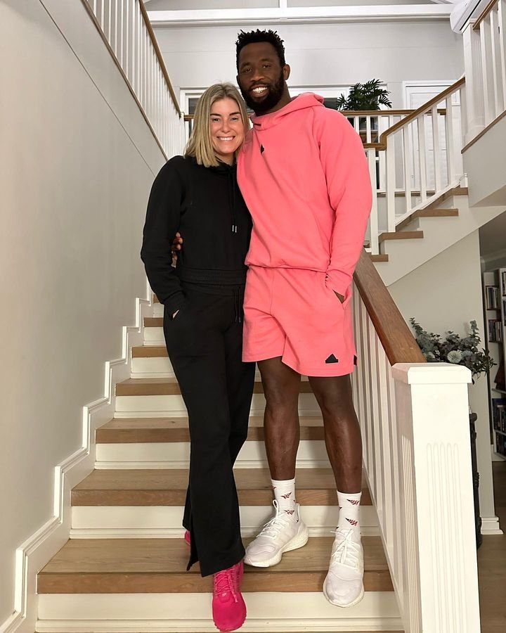 Siya Kolisi and Rachel-4