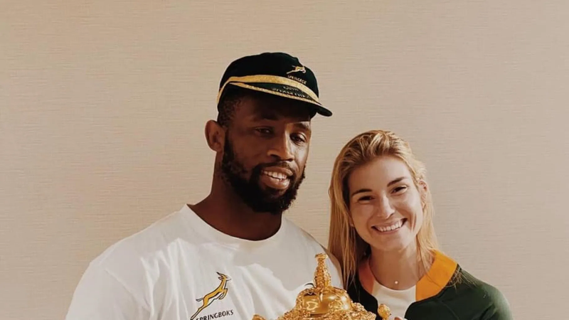 Siya Kolisi and Rachel2