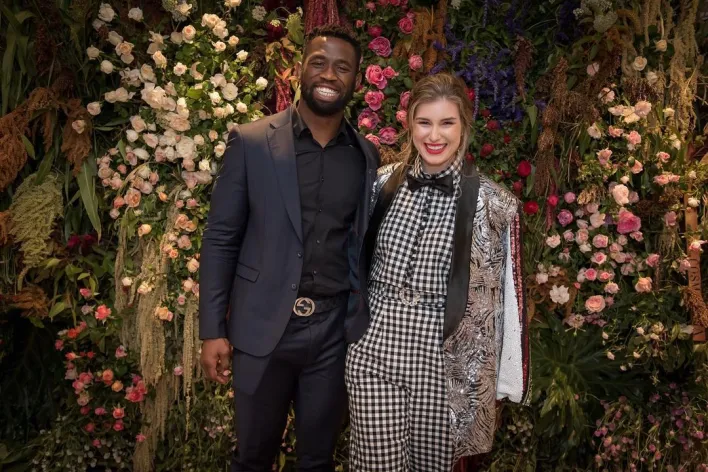 Siya Kolisi and Rachel3