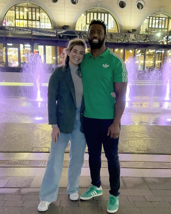 Siya-Kolisi-and-his-wife-Rachel
