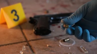 shooting crime scene