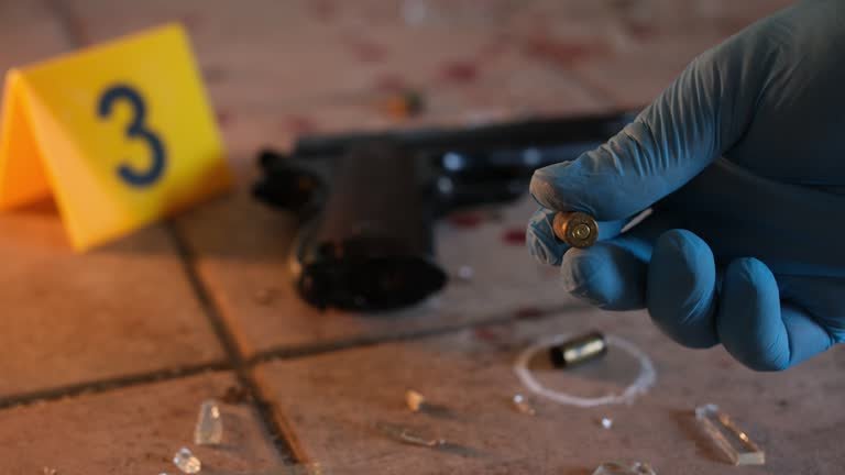 shooting crime scene