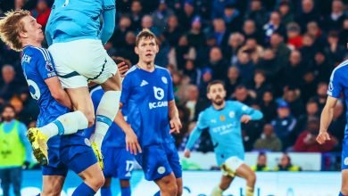Leicester City 0-2 Manchester City