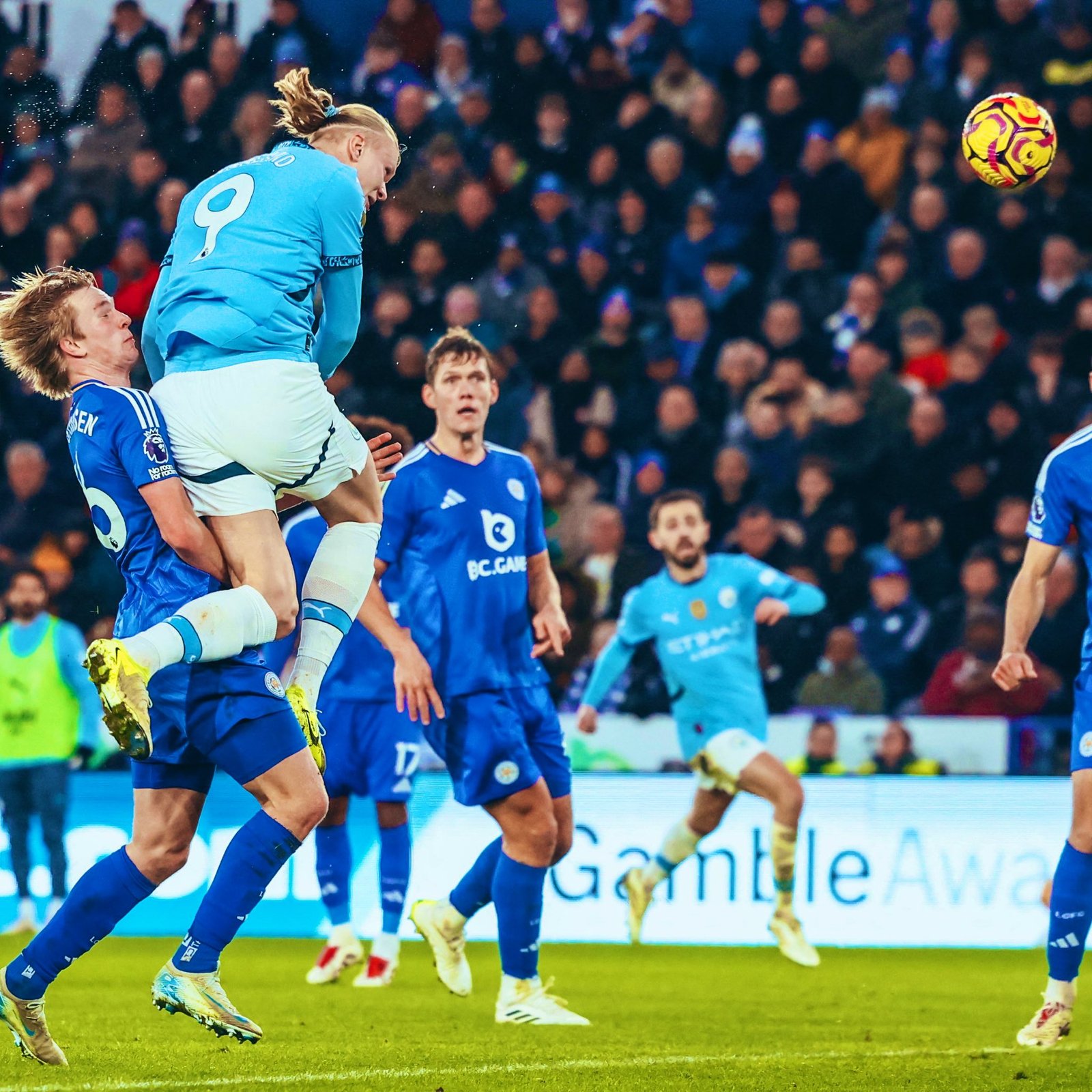 Leicester City 0-2 Manchester City