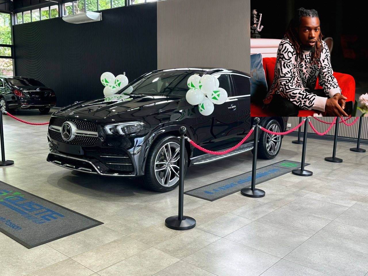 Sir Wicknell Chivayo Gifts Enzo Ishall a 2023 Mercedes Benz GLE 400