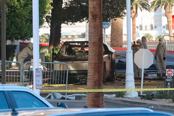 Cybertruck explosion at Trump Towers