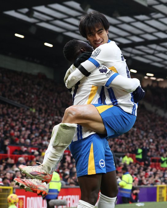 Manchester United 1 – 3 Brighton & Hove Albion Manchester United 1 - 3 Brighton & Hove Albion