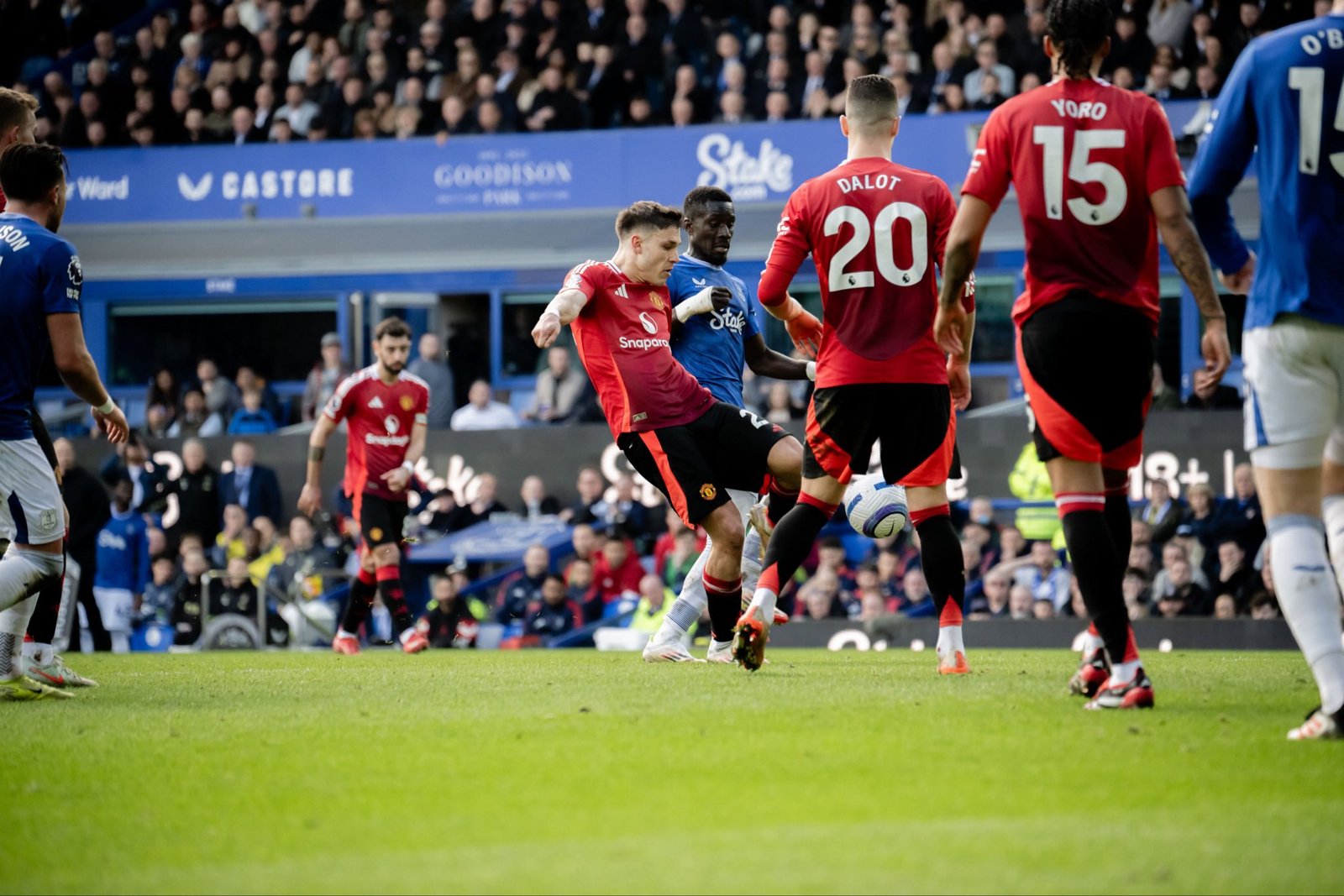 Everton 2-2 Manchester United