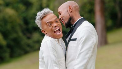 Somizi Mhlongo and Mohale Motaung
