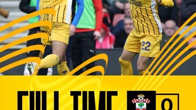 Southampton 0 -4 Brighton