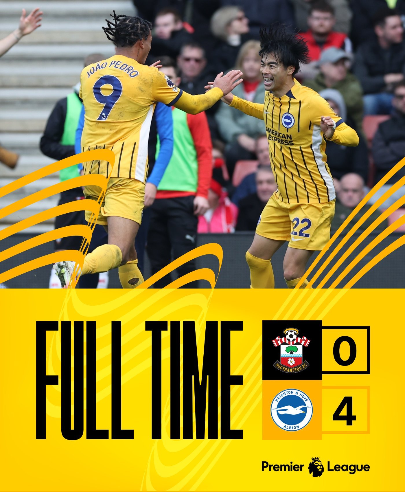 Southampton 0 -4 Brighton