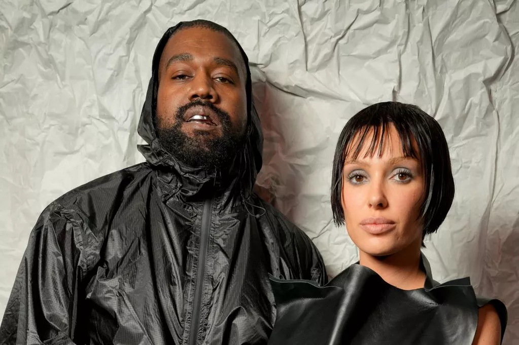 Bianca Censori and Kanye West