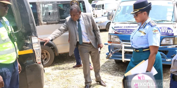Zimbabwe Police Seize 186 Unsafe Vehicles in Major Crackdown Police