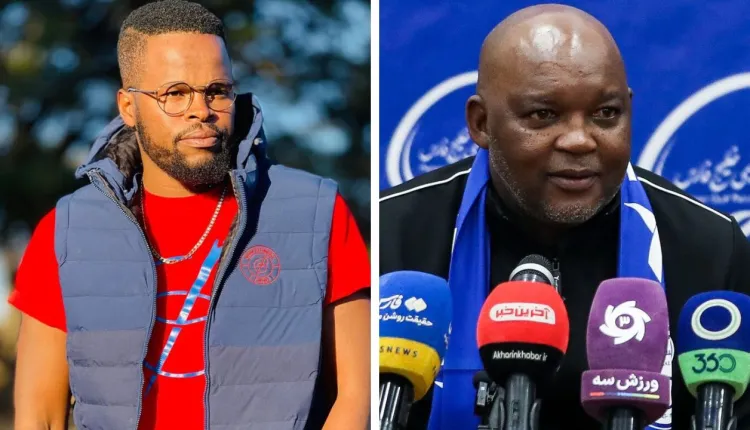 Willard Katsande and Pitso Mosimane