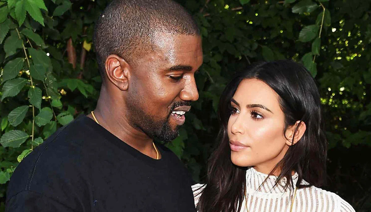 Kim Kardashian and Kanye west