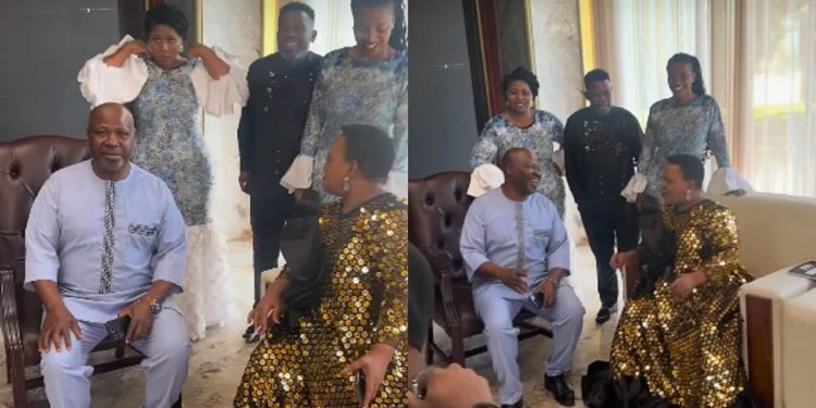 Sipho Makhabane and Rebecca Malope
